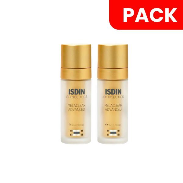 Dúo Pack Serúm Isdinceutics Melaclear Advance Isdin - Frasco 30 ML